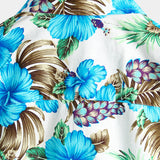 Chemise Hawaïenne en Coton Tropical pour Homme