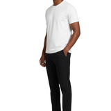T-shirt Slim-Fit Blanc pour Hommes
