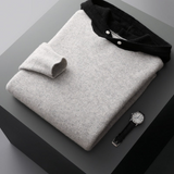 Hoodie en Laine Merino Nova