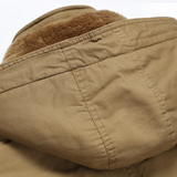 Veste d'Hiver Élégante en Coton Doublé