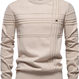 Pull pour homme avec motif écossais