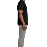 T-shirt Slim-Fit pour Homme en Noir