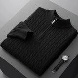 Deneb Cachemire Velours Demi-Zip