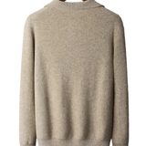 Pull en Cachemire Portofino à Col Zippé