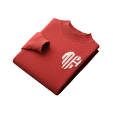 Pull en Cachemire Coeur Bora Bora
