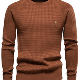 Pull homme avec motif en losanges