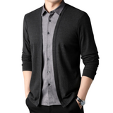 Chemise et cardigan 2-en-1