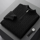 Deneb Cachemire Velours Demi-Zip
