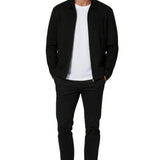 Veste en Daim Noir pour Hommes – Vêtements Casual Modernes