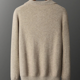 Pull en Cachemire Portofino à Col Zippé