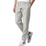 Tsuki - Pantalons japonais en lin confortables