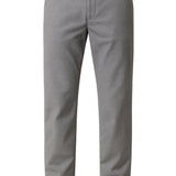 Pantalons pour hommes – Coupe droite en coton avec élasthanne