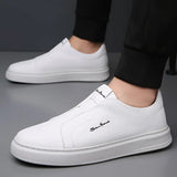 Chaussures Slip-On en Cuir