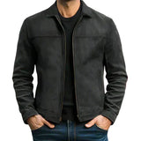Veste en Cuir Malcolm Timeless pour Hommes