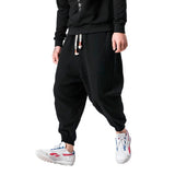 Shao - Pantalons harems confortables en coton