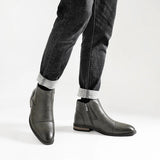 Bottes Chelsea en Cuir