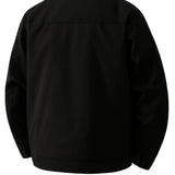 Veste en Twill Légère pour Hommes – Noir – Coupe Standard