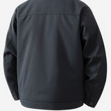 Veste en Twill Légère pour Hommes – Gris Foncé – Coupe Standard