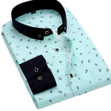 Chemise à Imprimé Nautique