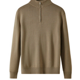 Pull à Zip en Laine Mérinos Capri