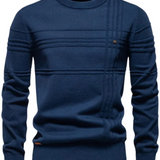 Pull pour homme avec motif écossais