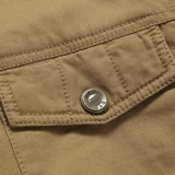 Veste d'Hiver Élégante en Coton Doublé