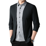 Chemise et cardigan 2-en-1