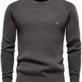 Pull homme avec motif en losanges