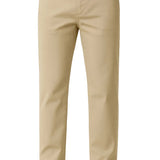 Pantalons pour hommes – Coupe droite en coton avec stretch