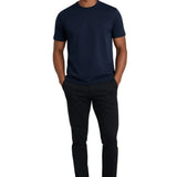 T-Shirt Slim-Fit pour Homme en Bleu Marine
