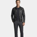 Veste en cuir Krydset
