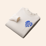Pull en Cachemire Cœur Bora Bora