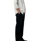 Chinos pour Hommes en Bleu Marine – Coupe Lâche