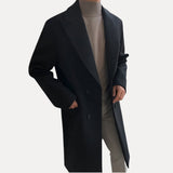 Manteau Élégant à Double Boutonnage