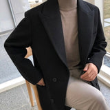 Manteau Élégant à Double Boutonnage