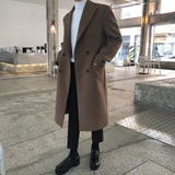 Manteau Élégant à Double Boutonnage