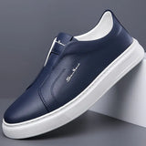 Chaussures Slip-On en Cuir