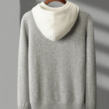 Hoodie en Laine Merino Nova
