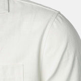 Ensemble de Chemise en Coton et Pantalons Guayabera Cubains Décontractés d'Été pour Homme