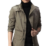 Veste élégante contre le vent