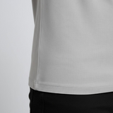 T-shirt Slim-Fit pour Hommes en Brume Argentée