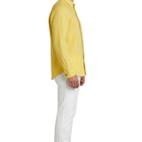 Chemise en lin Monaco – jaune clair