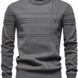 Pull pour homme avec motif écossais