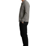 Veste en Suède Grise pour Hommes – Veste Casual Moderne