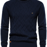 Pull pour Homme avec Design à Carreaux V2