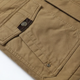 Veste d'Hiver Élégante en Coton Doublé