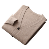 Cardigan tricoté en laine mérinos Faunus