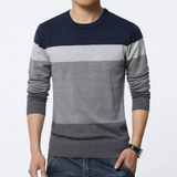Pull en Coton Décontracté pour Hommes