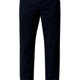 Pantalons pour hommes – Coupe droite en coton avec stretch