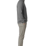 Pull à col montant Herre Half-Zip – Gris